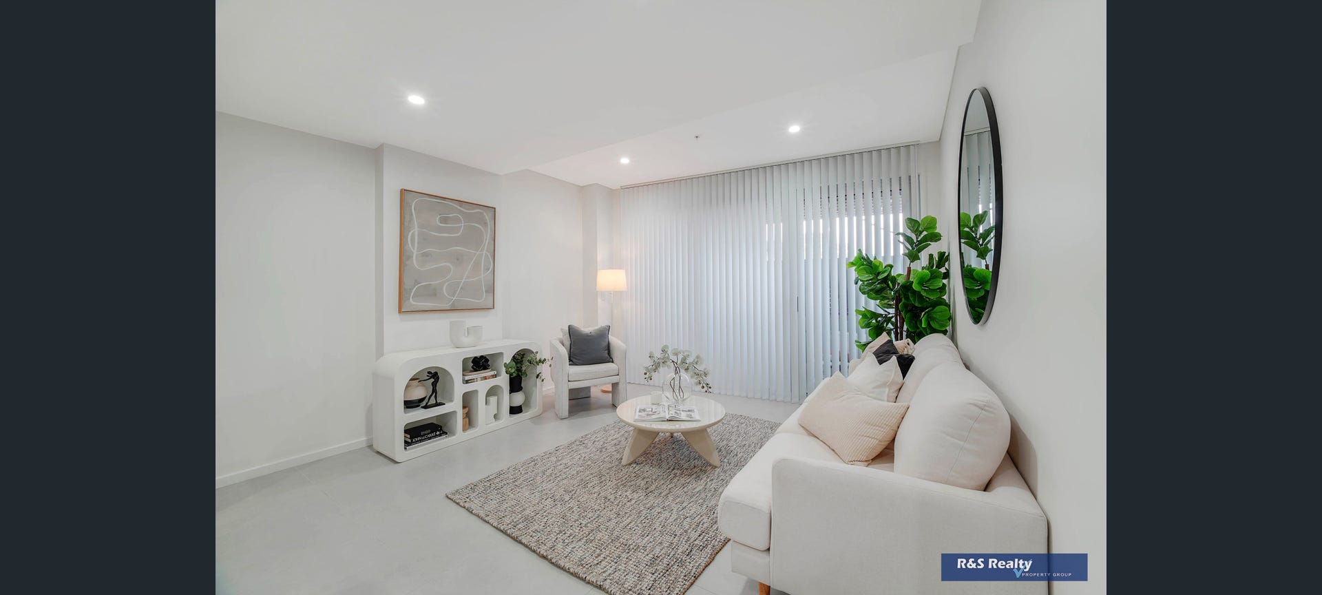 Spacious open-plan living and dining area at Cornerstone